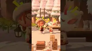 acnh ice skating ⛸️ #acnh #animalcrossingnewhorizons #animalcrossing #fyp #viral