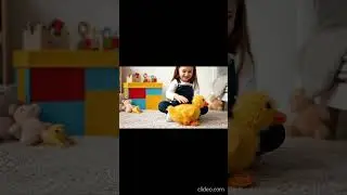 ВЯЗАНЫЕ ИГРУШКИ ОЖИЛИ, КОТЕНОК ПОРОСЕНОК УТЕНОК  #ai #cat #magic #cute #funny #cartoon #duck