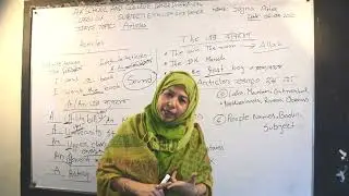 A K School And College || Online Class Six || English