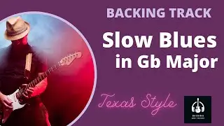 Gb Blues Backing Track - Best Backing Jam Tracks - Slow Blues G Flat #backingtrack #blues #jamtrack
