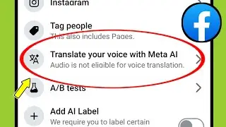 Facebook Reels | Translate your voice with Meta Al Reach viewers in more languages ?