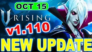 V Rising Update 1.110 Patch &ndash; Massive Balance Overhaul & Hidden Meta Shifts You Need to Know!