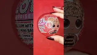 LOL Red Surprise Doll Unboxing ASMR ! What&rsquo;s Inside the Mystery Ball ? 🔴✨️ #asmr #lol #blindbag