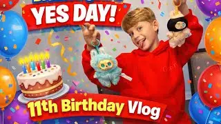 Braxton gets a YES DAY!! Happy 11th Birthday! 🎉 #birthday #birthdayvlog 