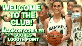 Ramapo 50 Hackensack 31 | Big North Conference | Madison Schiller Scores 1,000th Career Point