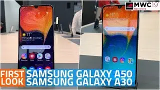 Samsung Galaxy A50, Galaxy A30 First Look | Price, Specifications, Camera, and More