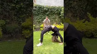 Aprende Kip Up gracias a su flexibilidad 💪❤️ #acrobatics #tutorials