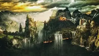 DIgital Matte Painting Speed Art