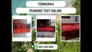 Termurah, 0851-4252-8856 Jual Running Text Masjid Surabaya