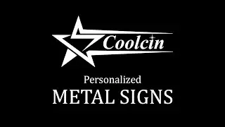 How Is Our Personalized Metal Sign Created? Watch This!