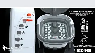 Medics Care Shiatsu Foot Spa Massager MC-985