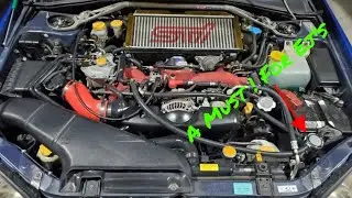 КАК СДЕЛАТЬ ЛОВУШКУ! Установка ловуши на WRX STi своими руками!