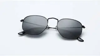 SOJOS Small Square Polarized Sunglasses for Men and Women Polygon Mirrored Lens SJ1072