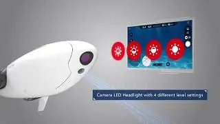 🐬✨️Uusi PowerVision Powerdolphin Wizard Water Surface Drone, jossa on 4K UHD -kamera, kaukos&auml;&auml;din✨️🐬