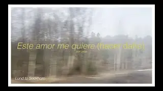 Este amor me quiere hacer da&ntilde;o - Joan Page LYRIC VIDEO