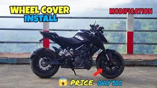 Wheel cover modification on ktm duke 200 | Pro-Dics @SawmaMarak