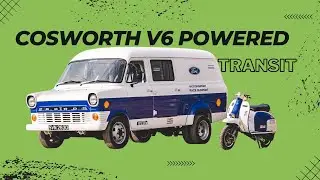 1966 Ford Motorsport Cosworth V6 Transit with a Brand New 2024 Royal Alloy GT125 Scooter
