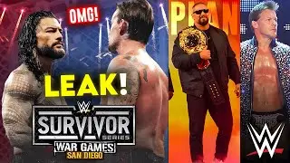 MASSIVE WarGames MATCH SPOILER 😲💥! Bron Breakker WORLD CHAMP PLANS | Y2J Return to WWE | WWE News