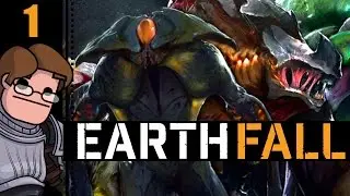 Let's Play Earthfall Co-op Part 1 - Breakdown