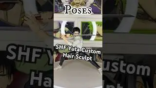 SH Figuarts YUTA 2nd Year Hair Sculpt #yuta #yutaokkotsu #jujutsukaisen #shfiguarts #toys #jjk