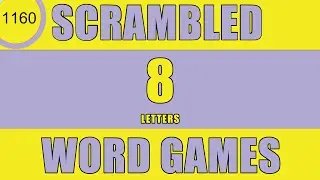 Scrambled Word Games-  | Can you guess all scrambled words? Jumbled Words| Guess the Word Games