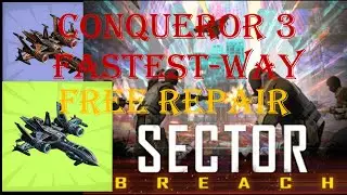 War Commander: SECTOR BREACH CONQUEROR 3 [ WARLORD YAMATO ] FREE REPAIR/ FASTEST-WAY