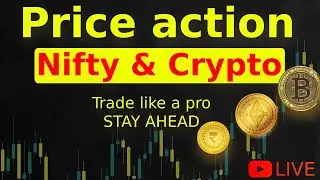 Live NIFTY & CRYPTO Price Action Secrets 🔥 Live Trade Analysis for Big Profits Hindi/English  Sep-19