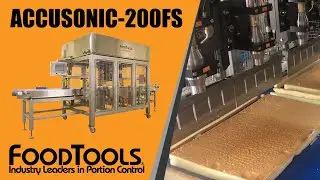Inline Ultrasonic Bakery Slicing Machine - Cake Cutting - ACCUSONIC-200FS - FoodTools
