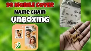 99 Mobile Cover !! My Name !! Chain Order !! real or fake