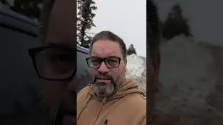 Big piles of snow