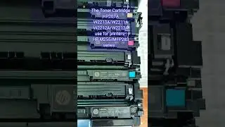 Чернильный картридж HP207A &mdash; используется для принтеров HP серии M255/MFP283 #phongprinter #shorts