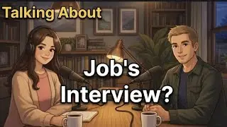 🔥 Talking About Job Interviews in Easy English | Interview Conversation Practice Podcast