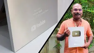 SILVER PLAY BUTTON | UNBOXING | K  G FRANCIS | HOMETECH |