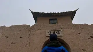 环华骑行离开影视城，前往宁夏最后一个市，石嘴山市，露营厕所后