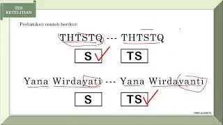 TES KETELITIAN | TES PSIKOTES INTELEGENSI (Tes TKD BUMN, TIU, TPS UTBK, Tes POLRI, Kedinasan, TPA)