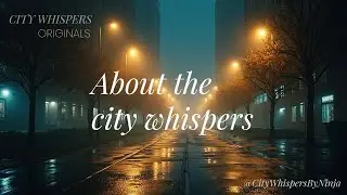 City Whispers &ndash; Official Podcast Trailer | Tamil Voice & Urban Stories | Episode-00