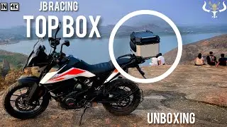 JB Racing 45L Premium Top Box for KTM Adventure 390 | Best top box | Top box for KTM | Unboxing vlog