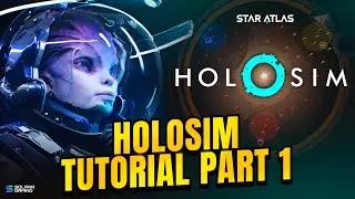 Star Atlas | Tutorial Part 1: How to start playing Holosim and earn Z-Atlas 🔺