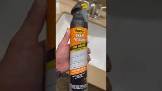 How to use texture spray can #viral #diy #texture #spray #shortsvideo #satisfying #drywall #tips