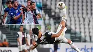 Cristiano Ronaldo Bicycle kick | Juventus vs Lecce |