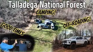 Off-Roading and Camping Deep Into Talladega National Forest