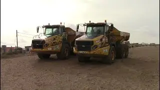 Heacham Beach Recycling & Maintenance with Dumper Trucks