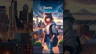 Cities as anime girls #Busan #Calcutta #Seattle #NiceFrance #anime #geography music by Suno