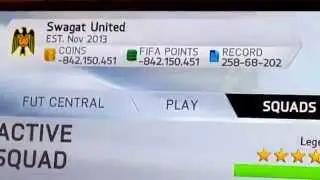 EA WTF!! FIFA 14 COIN GLITCH