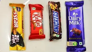 Cadbury vs 5star vs KitKat vs Snickers vs dairymilk | chocolate video