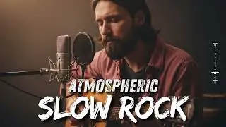 🌧️ Rainy Day Slow Rock – Calm Rock Music for Relaxing & Thinking