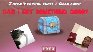 I open 4 crystal chest and 1 gold chest!! stick war legacy 