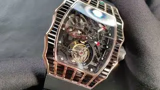 New products are coming!!! Cubic Zirconia Tourbillon Watch -Haofa 2310-- So shine