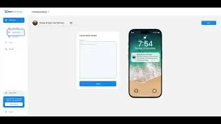 SMS Channel: Your First AI Chatbot Mockup for personalized for SMS