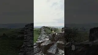 ancient Roman wall #hadrianswall #roman #england #shortvideo #travelmemories